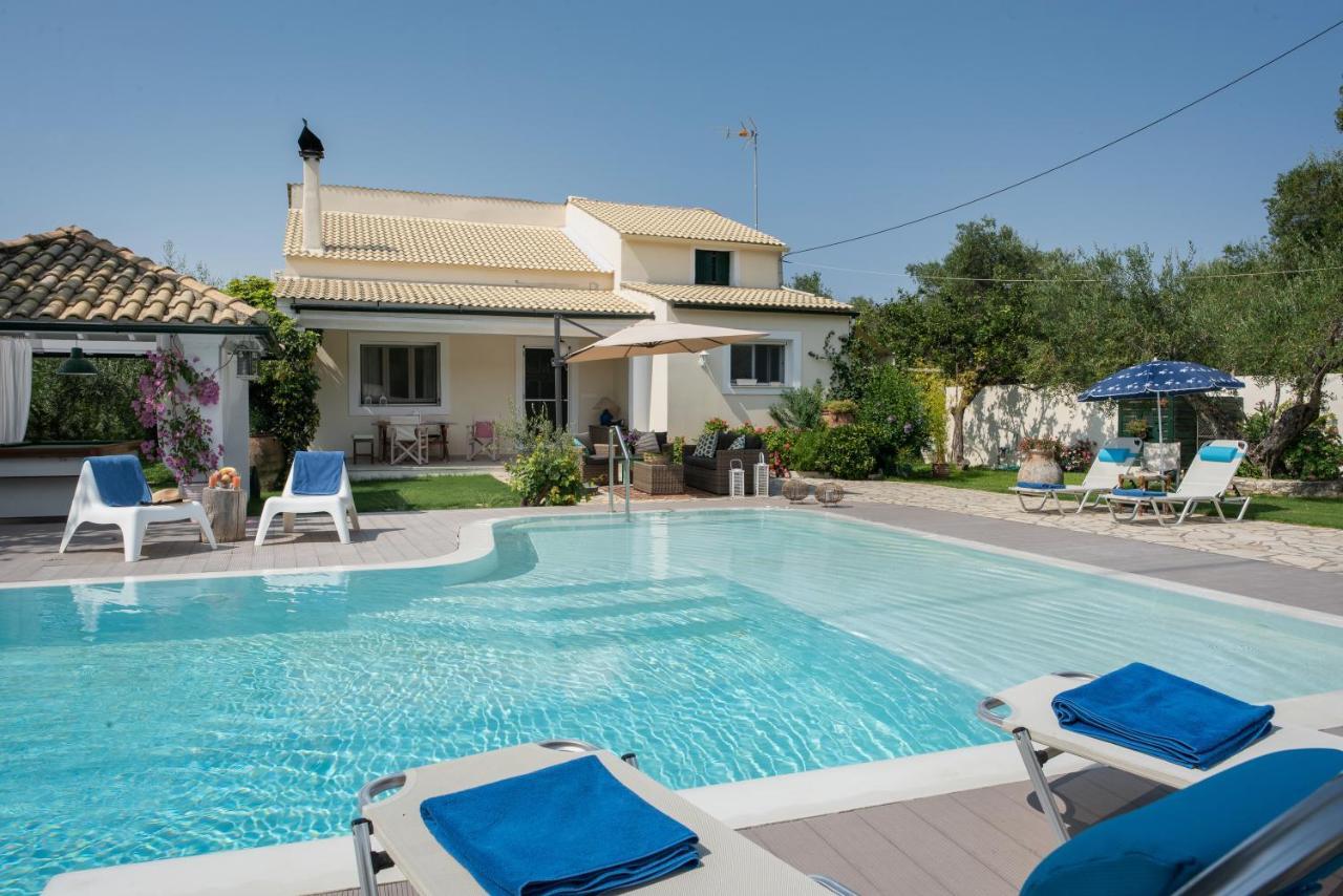 Corfu Villa Linea Linia Ngoại thất bức ảnh