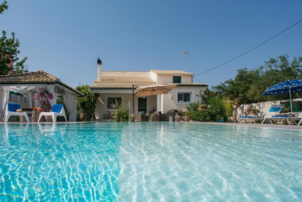 Corfu Villa Linea Linia Ngoại thất bức ảnh