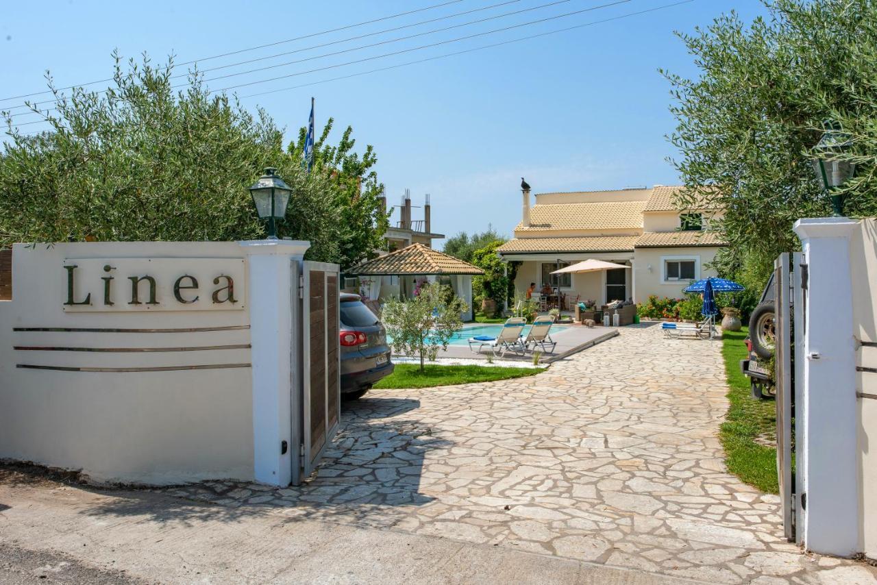 Corfu Villa Linea Linia Ngoại thất bức ảnh