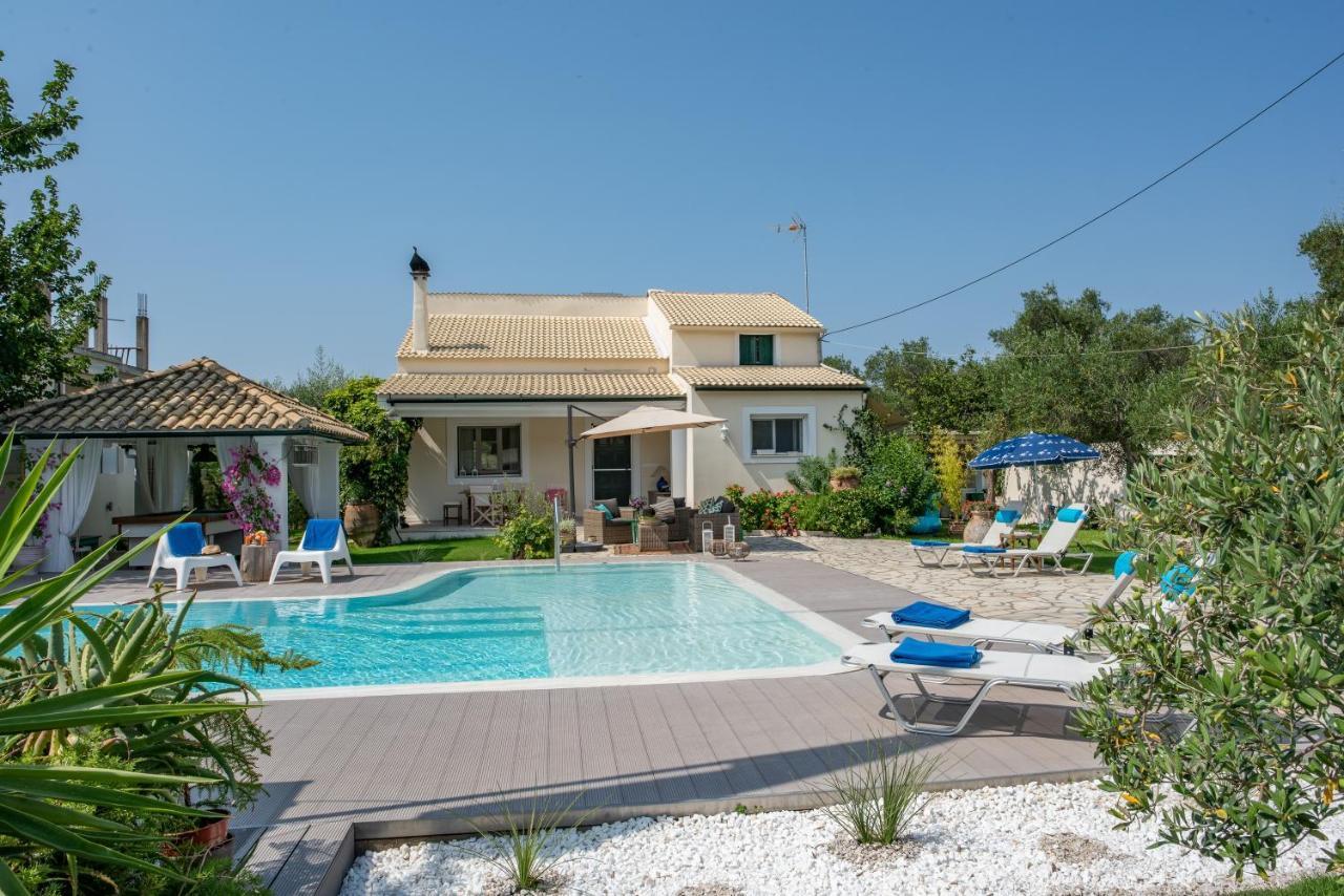 Corfu Villa Linea Linia Ngoại thất bức ảnh