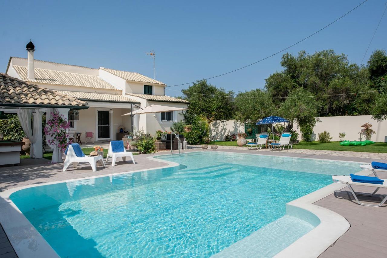 Corfu Villa Linea Linia Ngoại thất bức ảnh